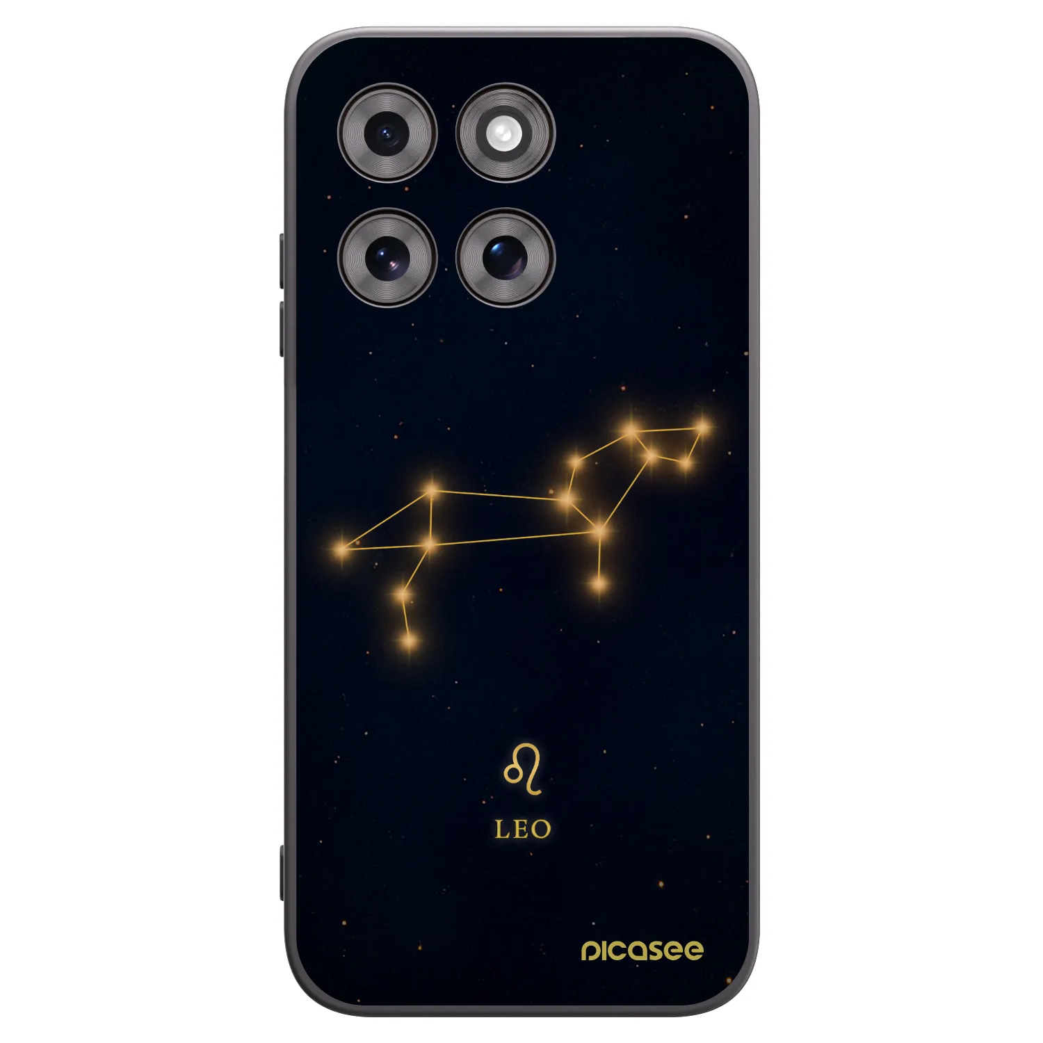 Picasee Motorola Moto G77 Hülle - Schwarzes Silikon - LEO