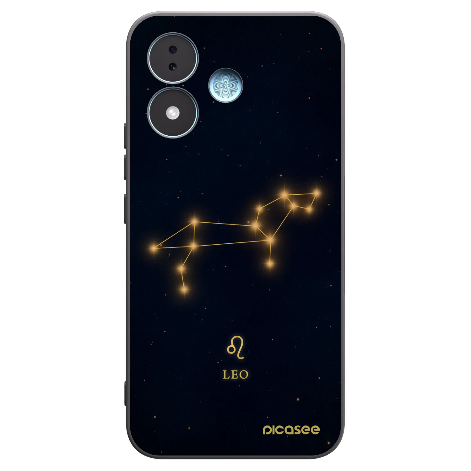 Picasee Xiaomi Redmi Note 17 5G Hülle - Schwarzes Silikon - LEO