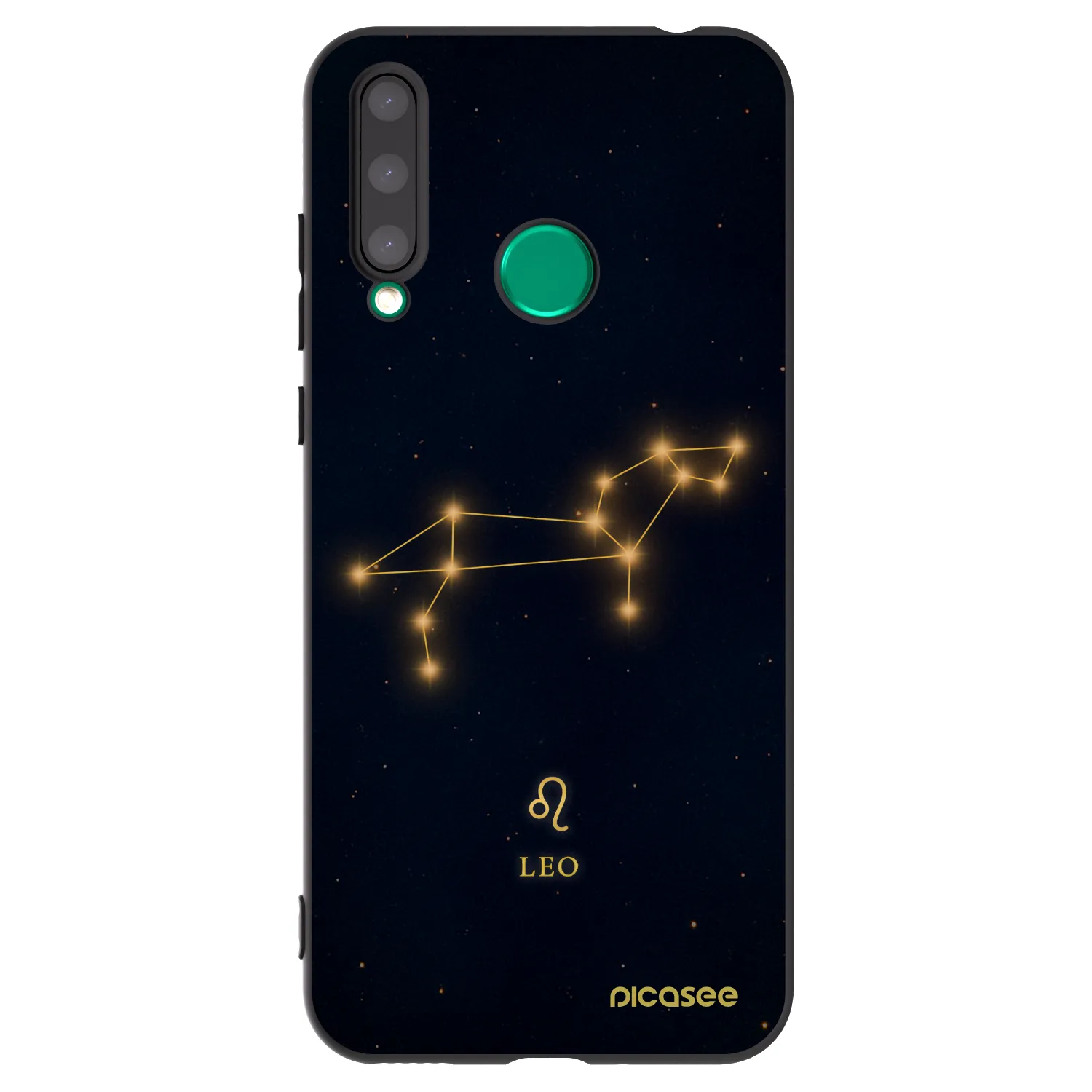 Picasee Honor 20 Lite Hülle - Schwarzes Silikon - LEO