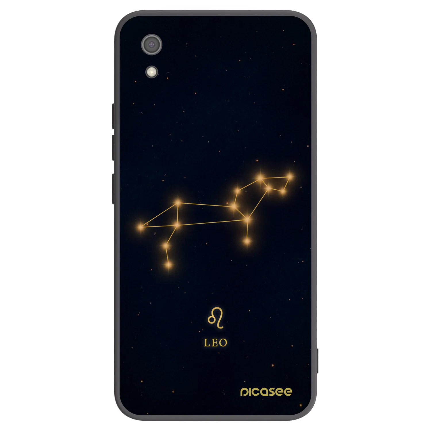 Picasee Xiaomi Redmi 7A Hülle - Schwarzes Silikon - LEO