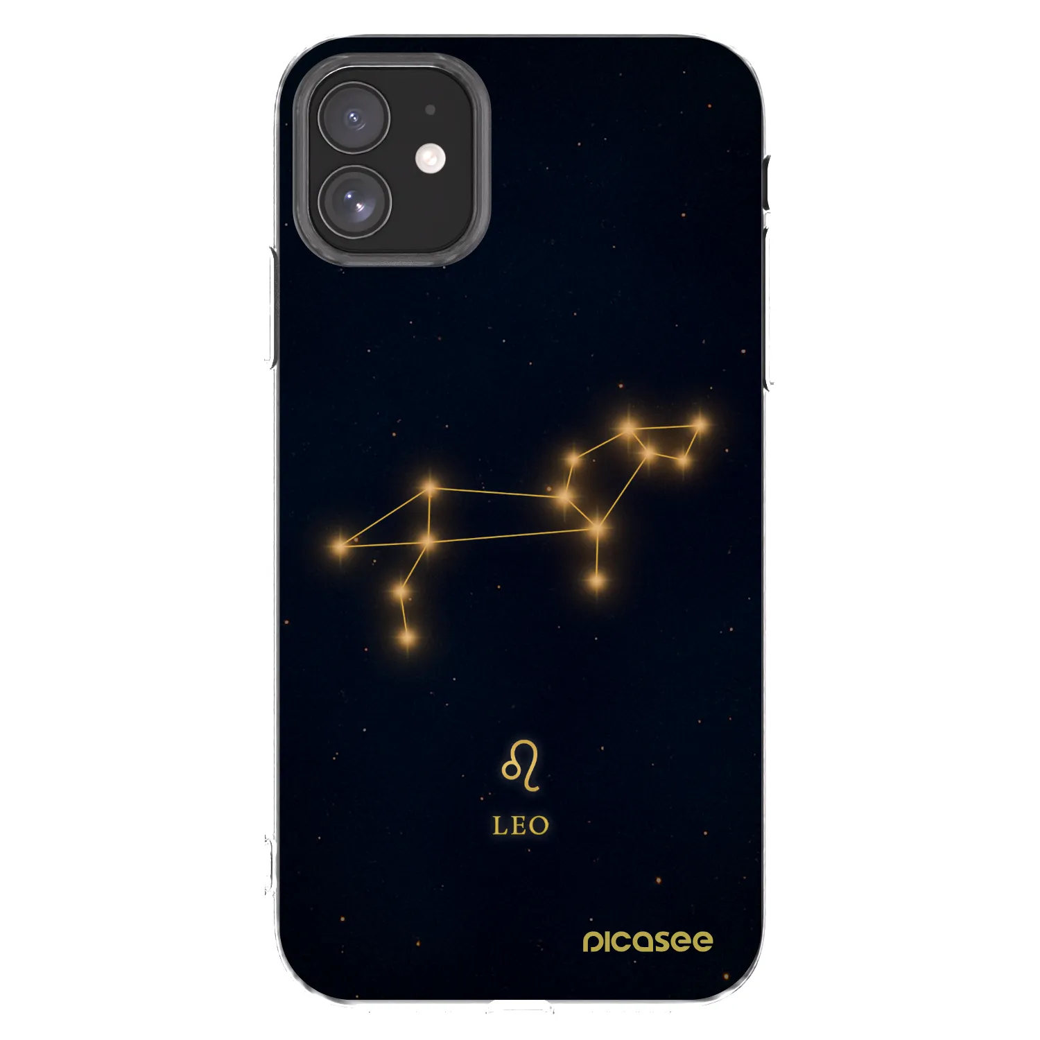 Picasee Apple iPhone 11 Hülle - Transparentes Silikon - LEO