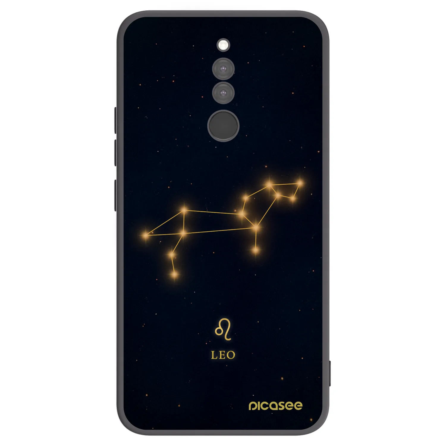 Picasee Xiaomi Redmi 8 Hülle - Schwarzes Silikon - LEO