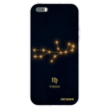 Picasee Apple iPhone 6 Plus/6S Plus Hülle - Transparentes Silikon - VIRGO
