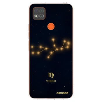 Picasee Xiaomi Redmi 9C Hülle - Transparentes Silikon - VIRGO