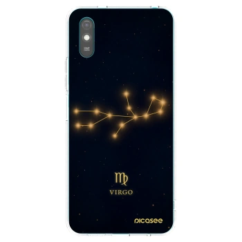 Picasee Xiaomi Redmi 9A Hülle - Transparentes Silikon - VIRGO