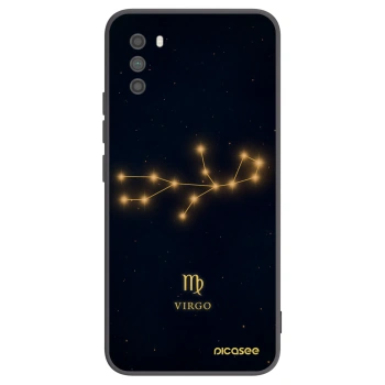 Picasee Xiaomi Poco M3 Hülle - Schwarzes Silikon - VIRGO