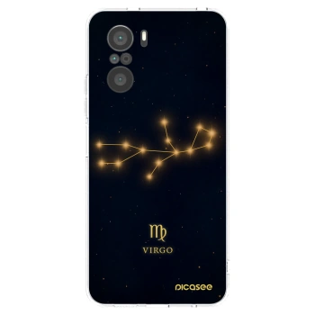 Picasee Xiaomi Poco F3 Hülle - Transparentes Silikon - VIRGO