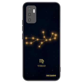 Picasee Xiaomi Redmi Note 10 5G Hülle - Schwarzes Silikon - VIRGO