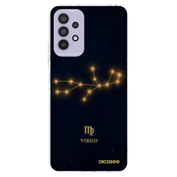 Picasee Samsung Galaxy A32 4G SM-A325F Hülle - Transparentes Silikon - VIRGO