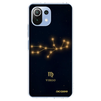 Picasee Xiaomi 11 Lite 5G NE Hülle - Transparentes Silikon - VIRGO