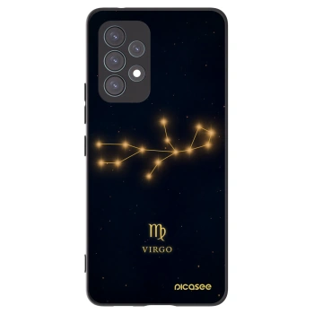 Picasee Samsung Galaxy A53 5G A536 Hülle - Schwarzes Silikon - VIRGO