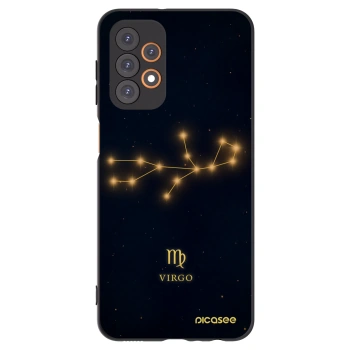 Picasee Samsung Galaxy A23 A235F 4G Hülle - Schwarzes Silikon - VIRGO