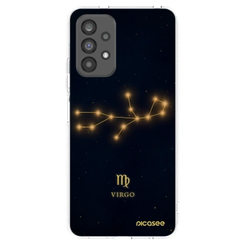 Picasee Samsung Galaxy A73 5G Hülle - Transparentes Silikon - VIRGO