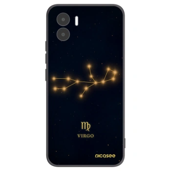 Picasee Xiaomi Redmi A1 Hülle - Schwarzes Silikon - VIRGO