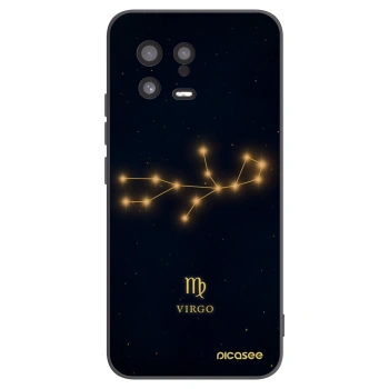 Picasee Xiaomi 13 Hülle - Schwarzes Silikon - VIRGO