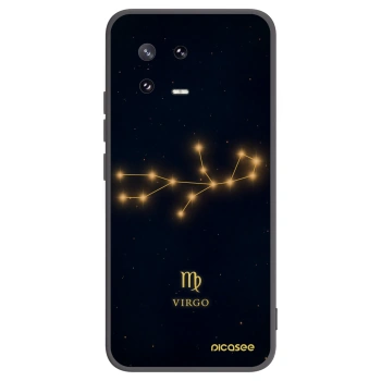 Picasee Xiaomi 13 Pro Hülle - Schwarzes Silikon - VIRGO