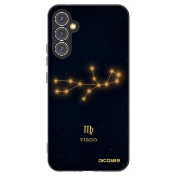 Picasee Samsung Galaxy A34 5G A346B Hülle - Schwarzes Silikon - VIRGO