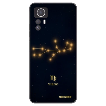 Picasee Xiaomi Redmi Note 12S Hülle - Schwarzes Silikon - VIRGO