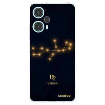 Picasee Xiaomi Poco F5 Hülle - Transparentes Silikon - VIRGO