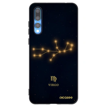 Picasee Huawei P20 Pro Hülle - Schwarzes Silikon - VIRGO