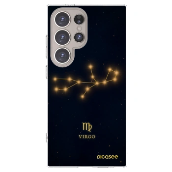 Picasee Samsung Galaxy S24 Ultra S928B 5G Hülle - Transparentes Silikon - VIRGO
