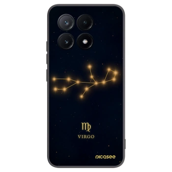 Picasee Xiaomi Poco X6 Pro Hülle - Schwarzes Silikon - VIRGO