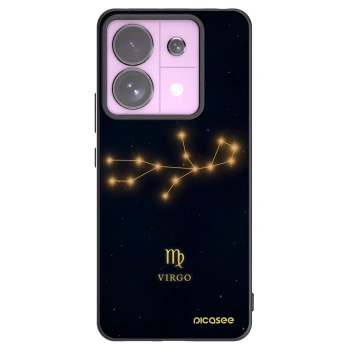 Picasee Xiaomi Redmi Note 13 Pro 5G Hülle - Schwarzes Silikon - VIRGO