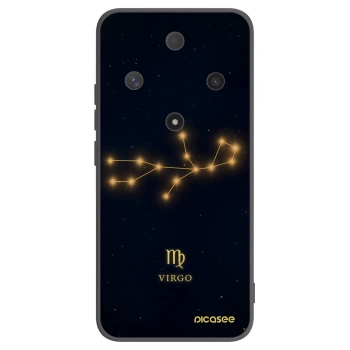 Picasee Honor Magic6 Lite 5G Hülle - Schwarzes Silikon - VIRGO