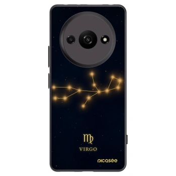 Picasee Xiaomi Redmi A3 Hülle - Schwarzes Silikon - VIRGO