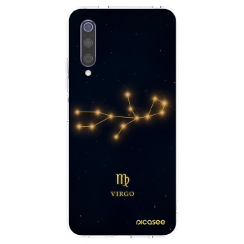 Picasee Xiaomi Mi 9 Hülle - Transparentes Silikon - VIRGO