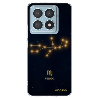 Picasee Xiaomi 14T Pro Hülle - Transparentes Silikon - VIRGO