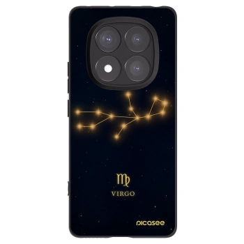 Picasee Xiaomi Redmi Note 14 Pro 5G Hülle - Schwarzes Silikon - VIRGO