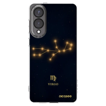 Picasee Samsung Galaxy S25 Edge 5G Hülle - Transparentes Silikon - VIRGO