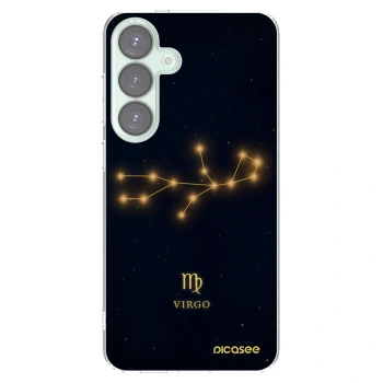 Picasee Samsung Galaxy S25+ 5G Hülle - Transparentes Silikon - VIRGO