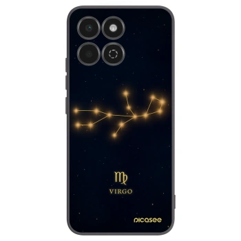 Picasee Honor 200 Smart 5G Hülle - Schwarzes Silikon - VIRGO