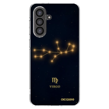 Picasee Samsung Galaxy A36 5G Hülle - Transparentes Silikon - VIRGO