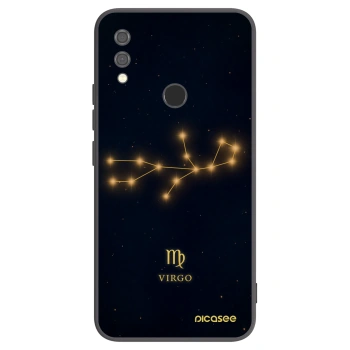Picasee Xiaomi Redmi Note 7 Hülle - Schwarzes Silikon - VIRGO