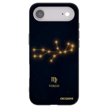 Picasee Apple iPhone Air Hülle - Schwarzes Silikon - VIRGO
