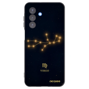 Picasee Samsung Galaxy A17 5G Hülle - Schwarzes Silikon - VIRGO