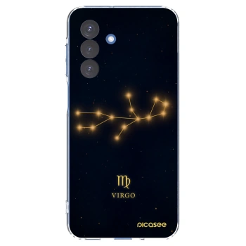 Picasee Samsung Galaxy A17 5G Hülle - Transparentes Silikon - VIRGO