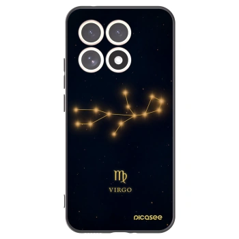 Picasee Xiaomi 15T Hülle - Schwarzes Silikon - VIRGO