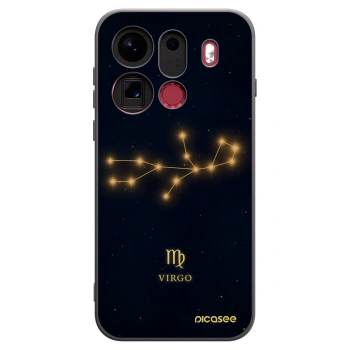 Picasee OPPO Find X9 Pro Hülle - Schwarzes Silikon - VIRGO