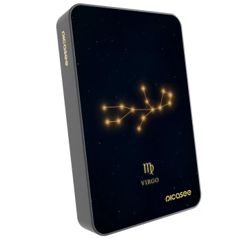 Picasee Powerbank mit MagSafe 10 000 mAh Grau - VIRGO