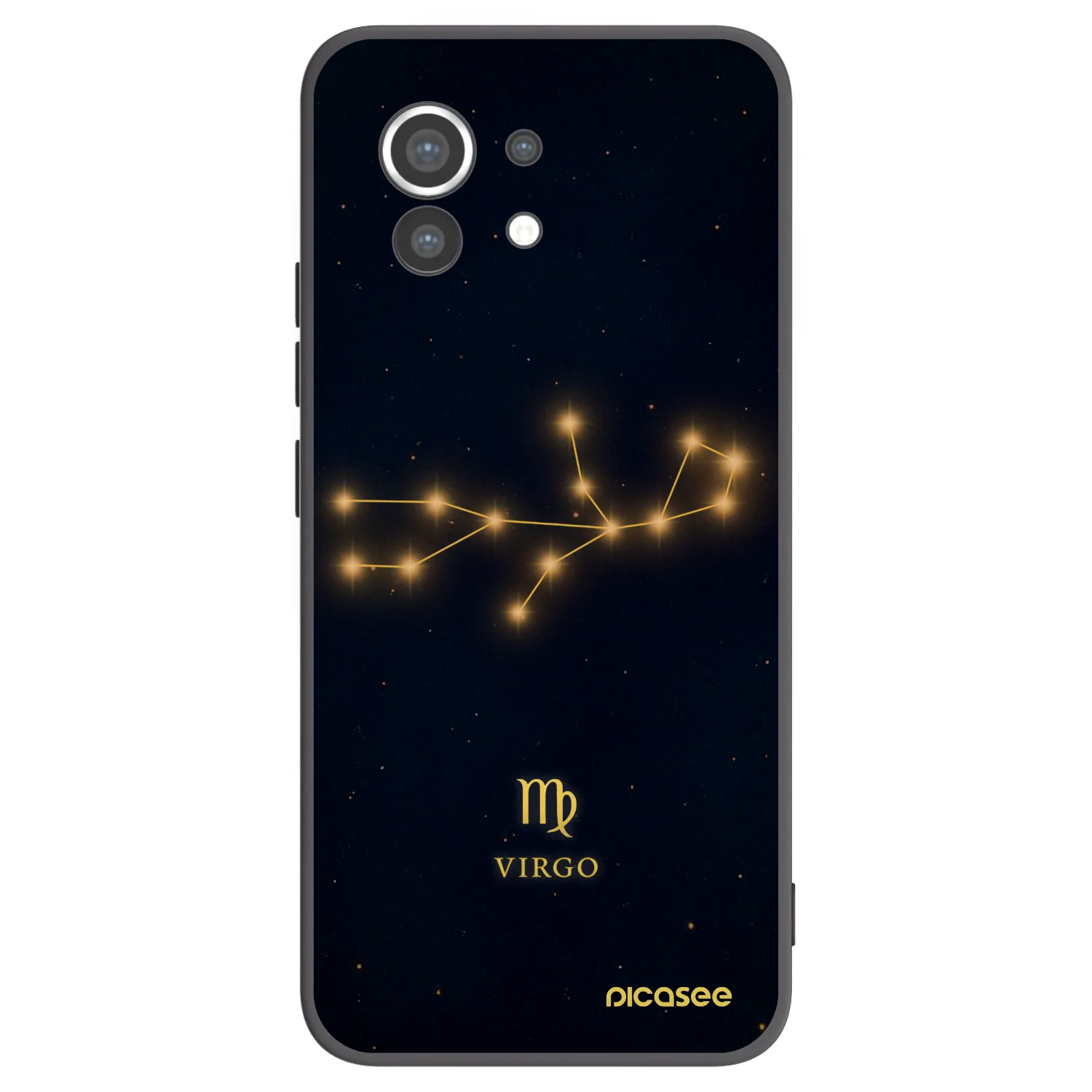 Picasee Xiaomi Mi 11 Hülle - Schwarzes Silikon - VIRGO