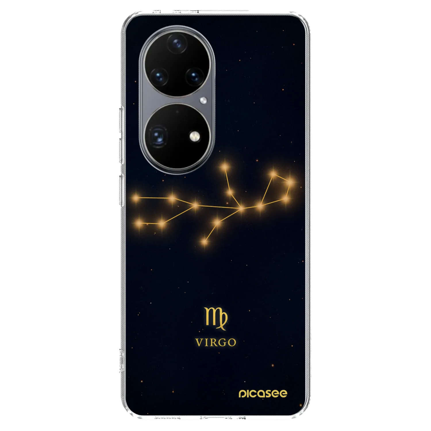 Picasee Huawei P50 Hülle - Transparentes Silikon - VIRGO