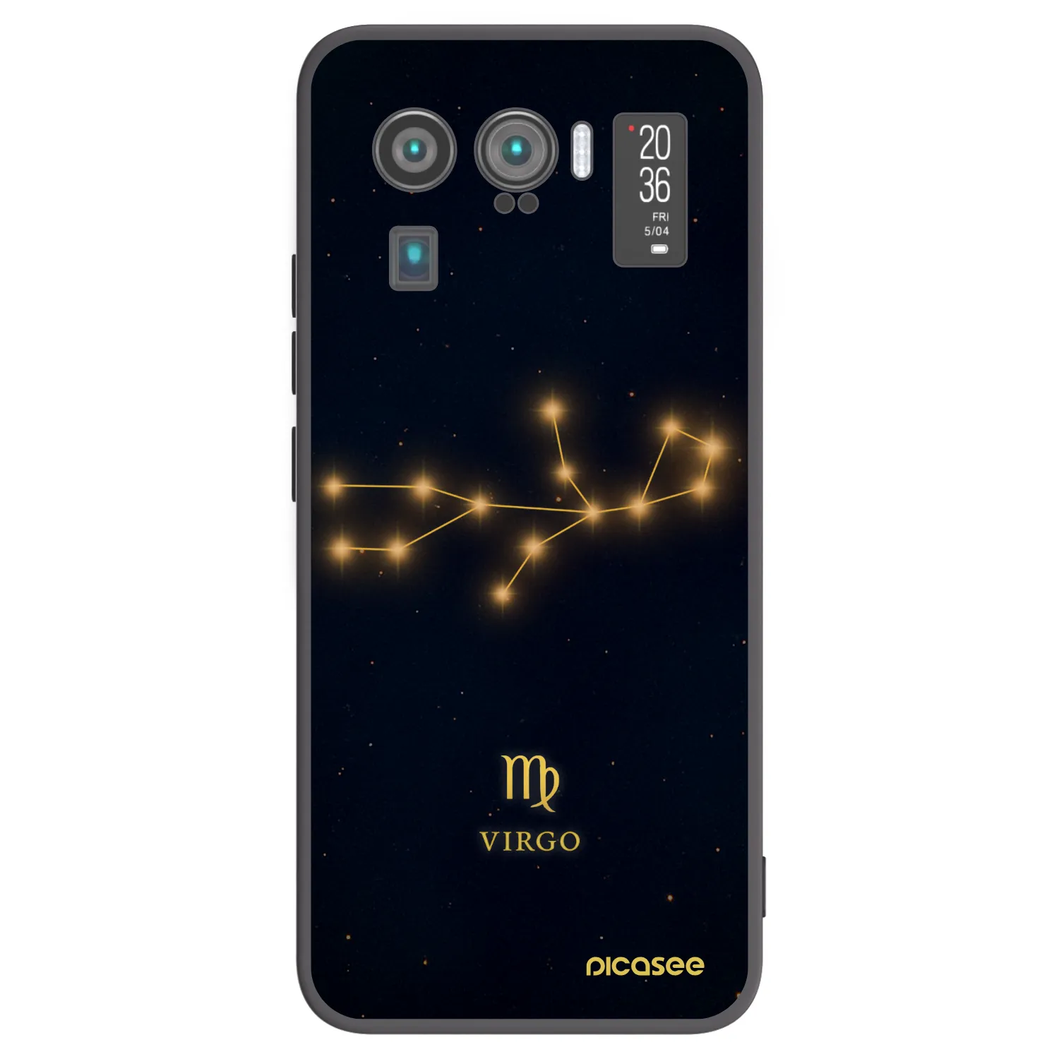 Picasee Xiaomi Mi 11 Ultra Hülle - Schwarzes Silikon - VIRGO