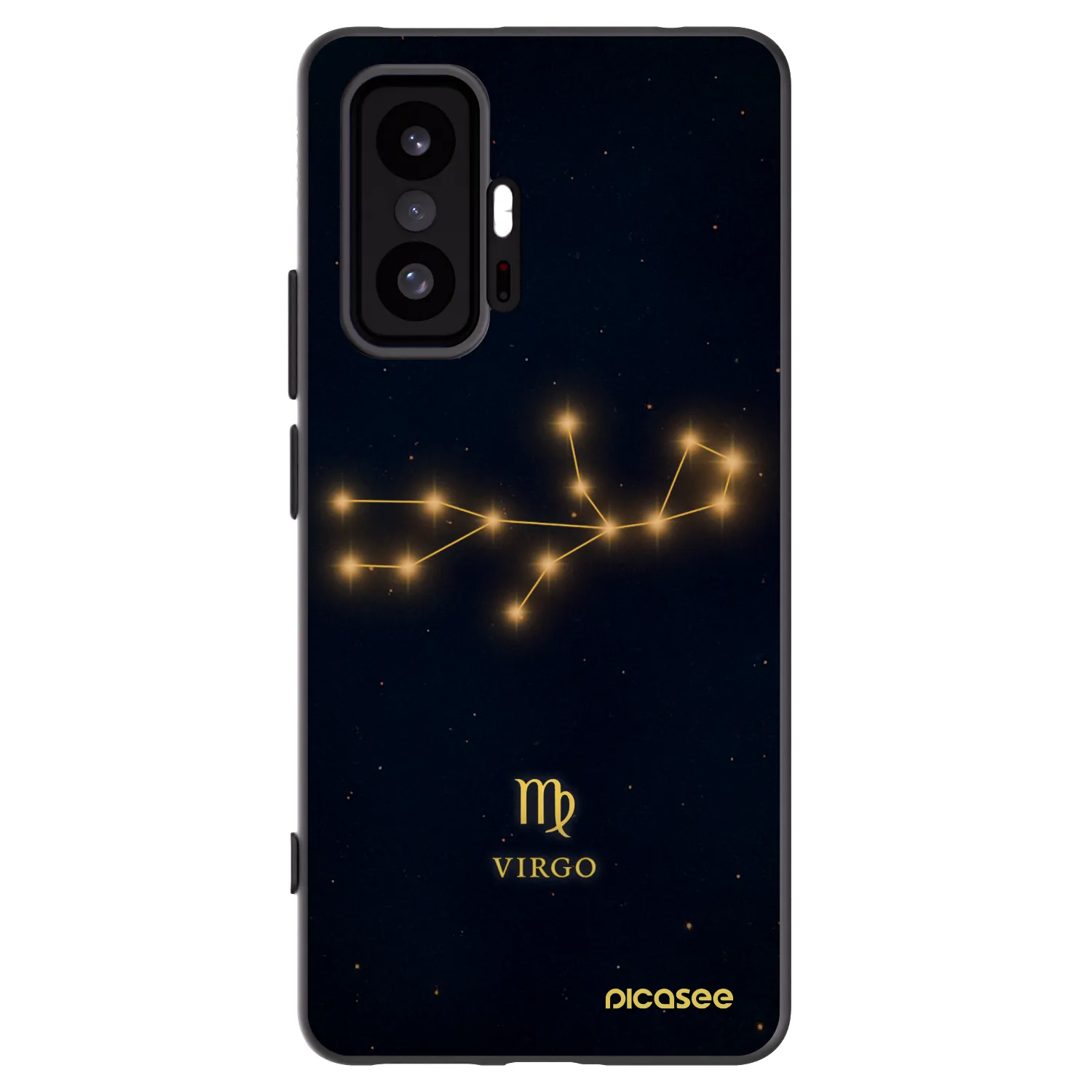 Picasee Xiaomi 11T Pro Hülle - Schwarzes Silikon - VIRGO