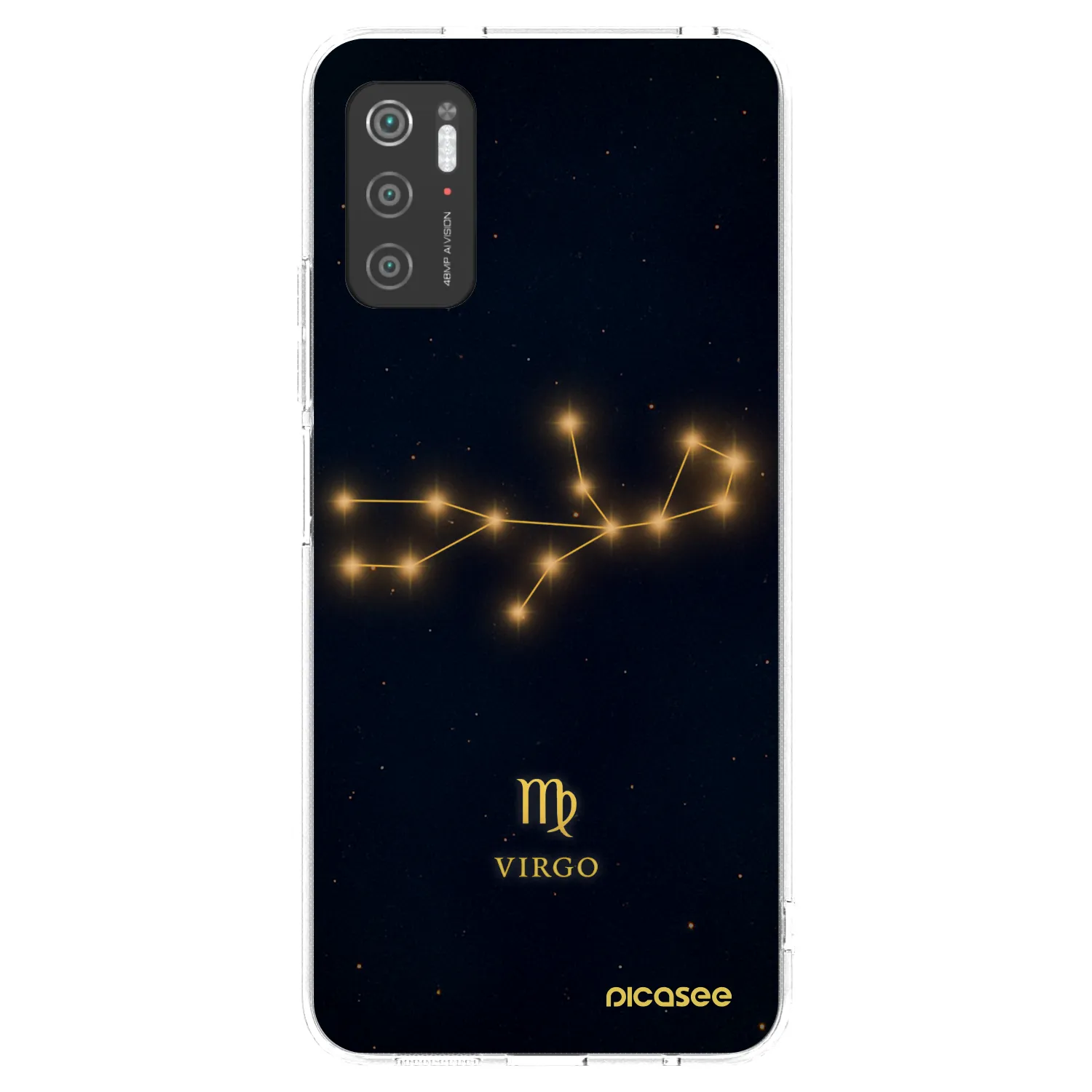 Picasee Xiaomi Poco M3 Pro 5G Hülle - Transparentes Silikon - VIRGO
