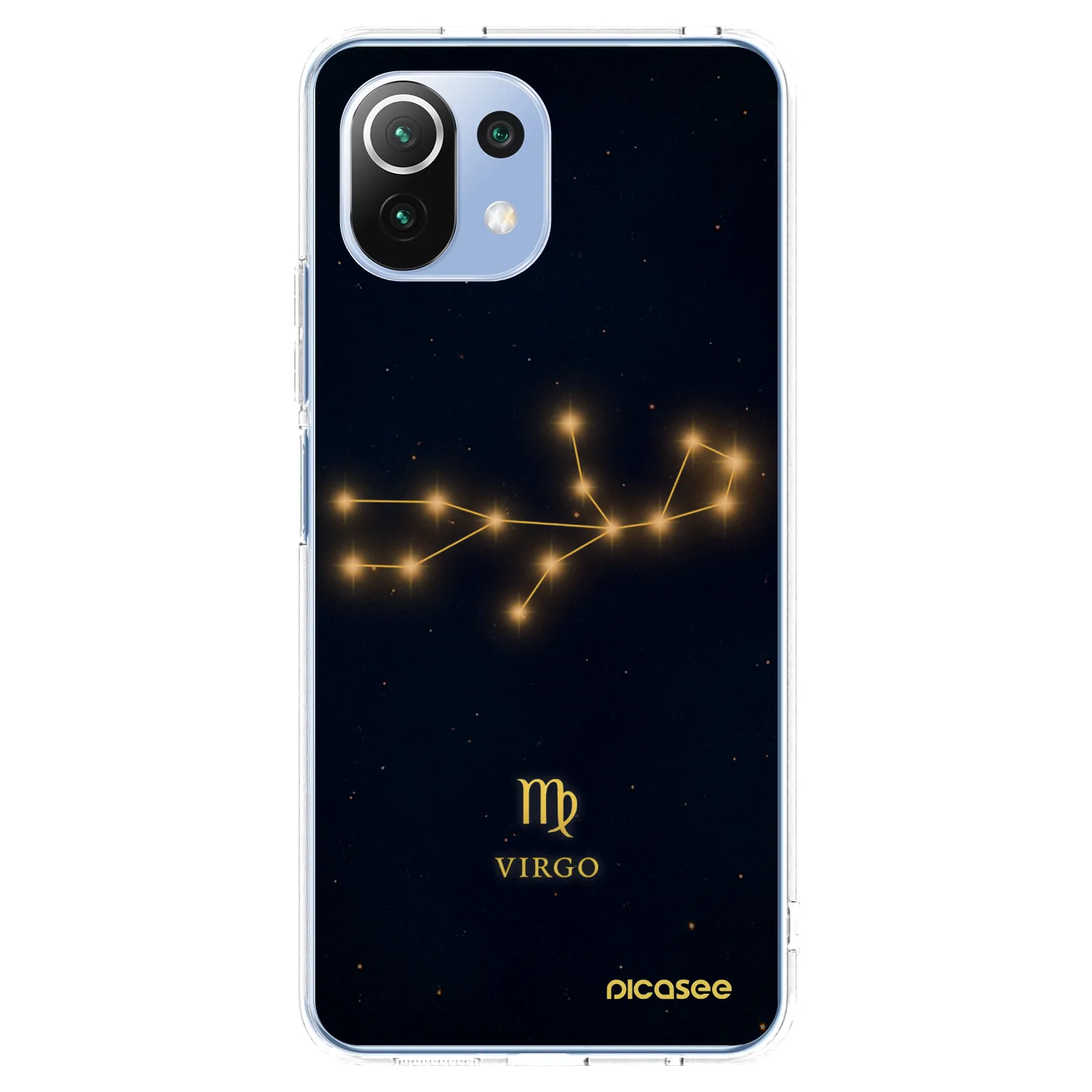 Picasee Xiaomi 11 Lite 5G NE Hülle - Transparentes Silikon - VIRGO