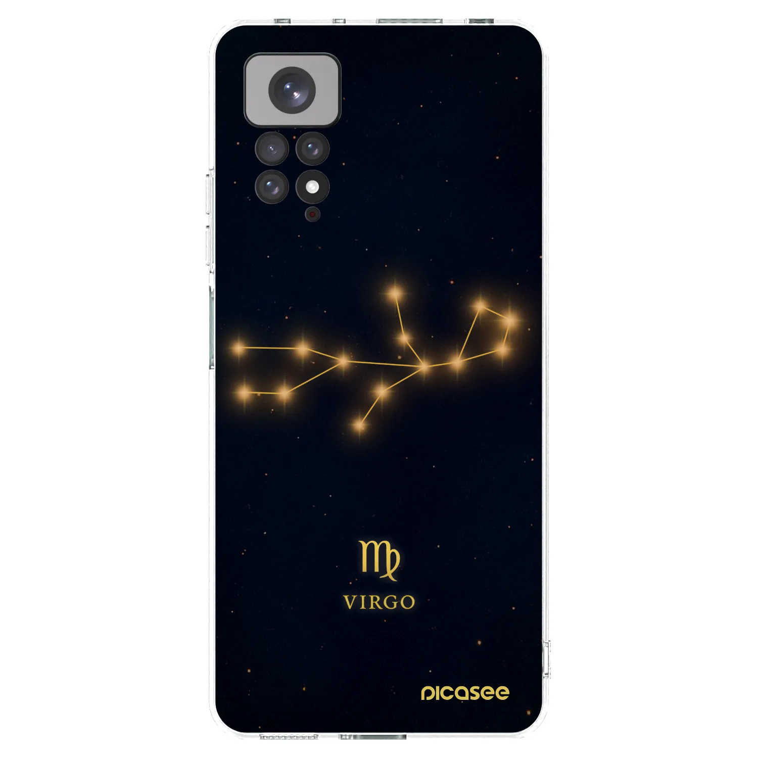 Picasee Xiaomi Redmi Note 11S 4G Hülle - Transparentes Silikon - VIRGO